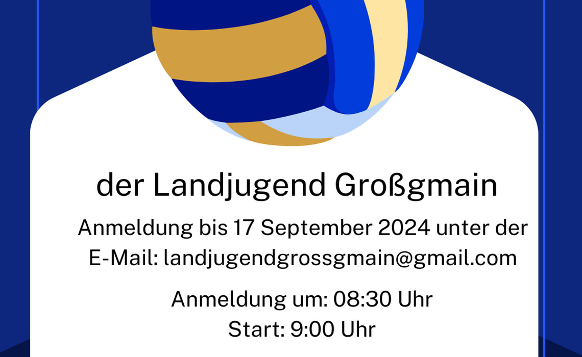 Einladung Volleyballturnier Aktuell 09 09 2024