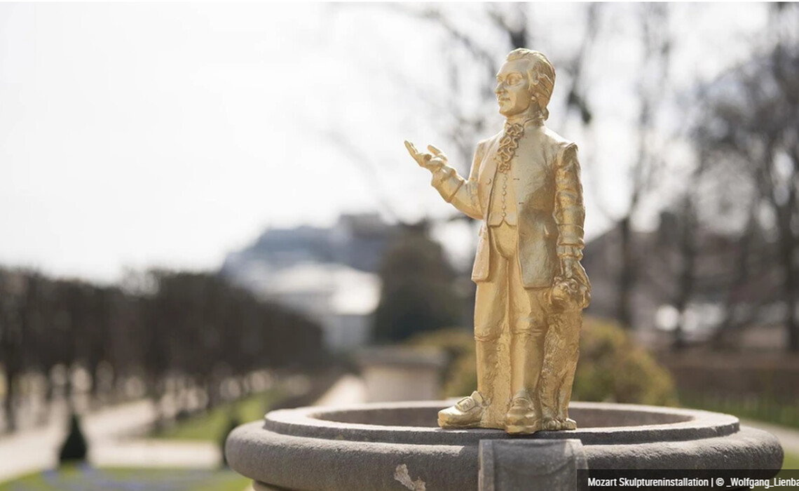 Mozart Skulptur