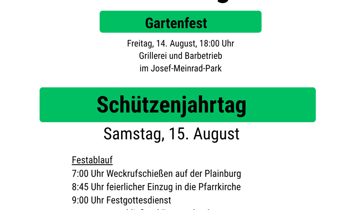 Schuetzenjahrtag Flyer 2026